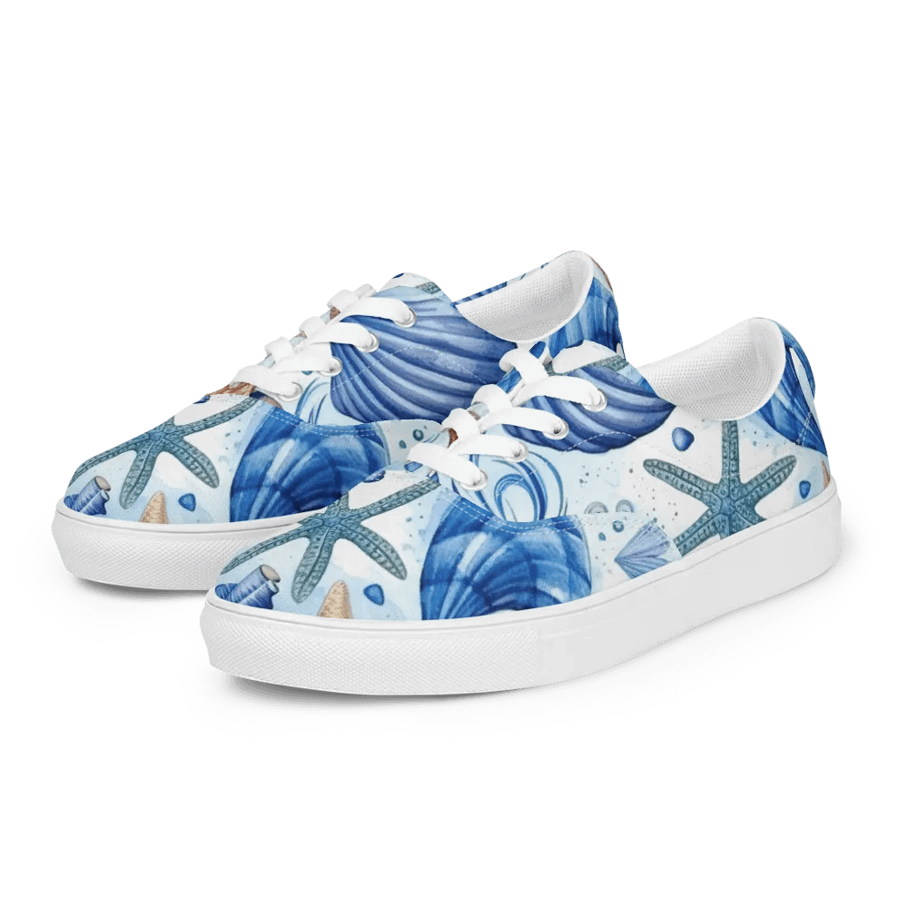 Seashell Serenade Canvas Sneakers product image (3)