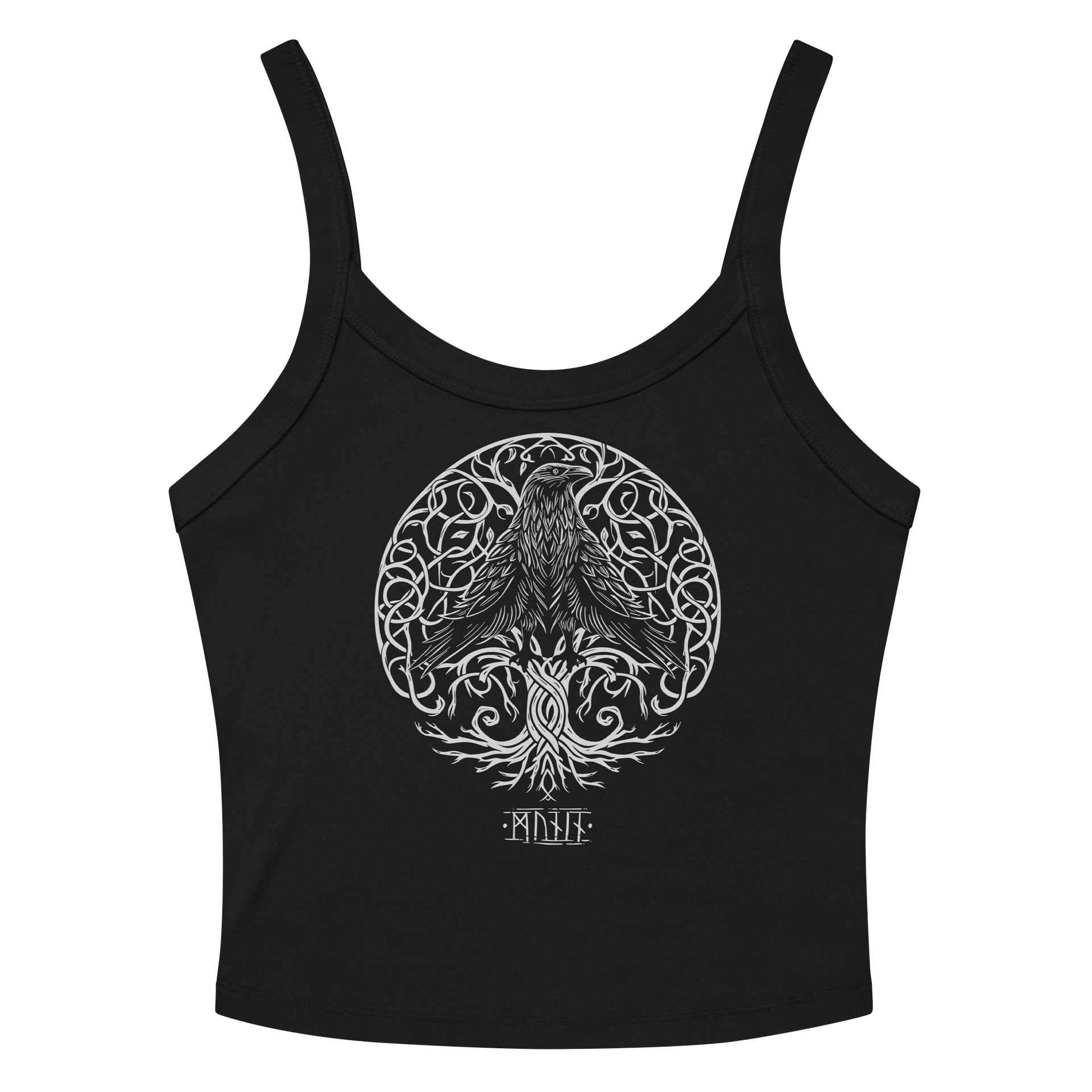 Munin's Perch Women's Micro-Rib Tank Top product image (3)