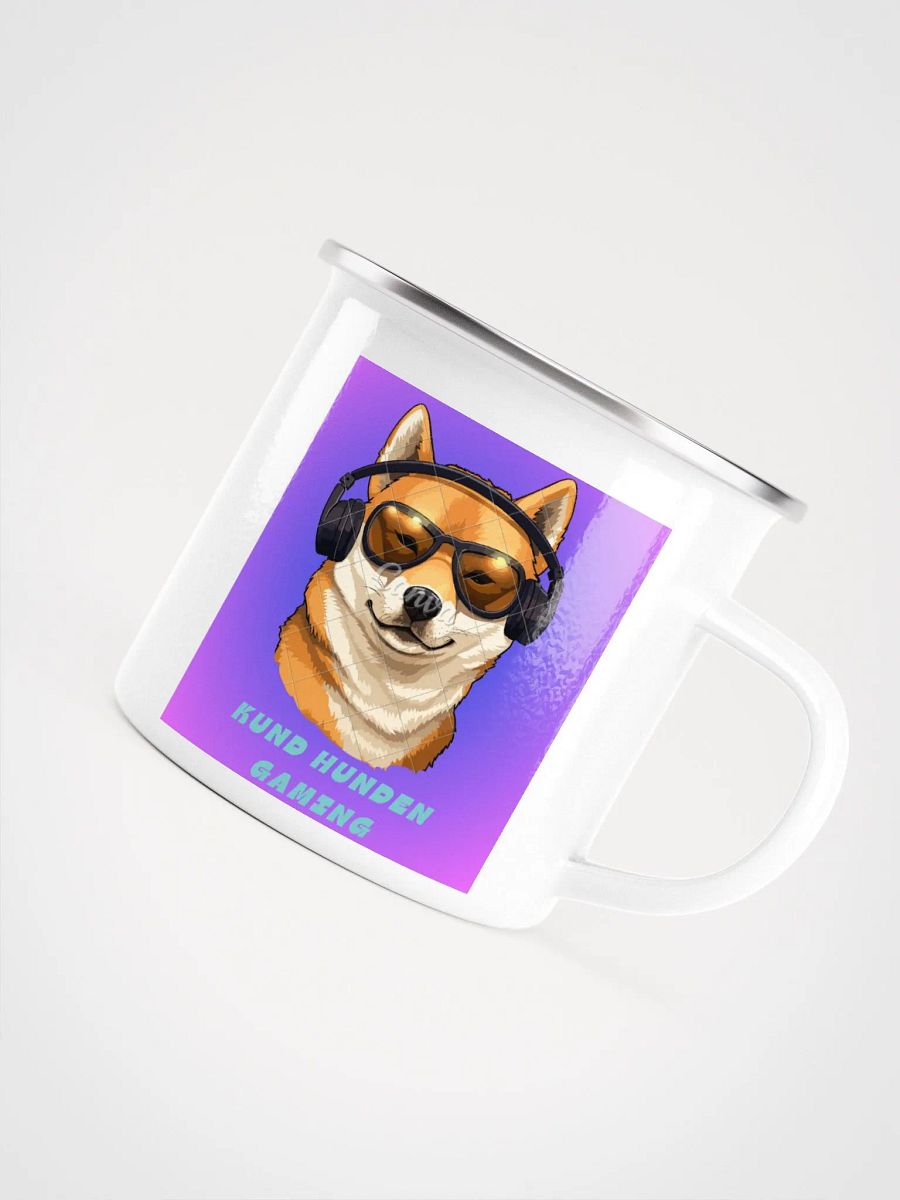 Cool Guy Shiba Inu Enamel Mug product image (5)