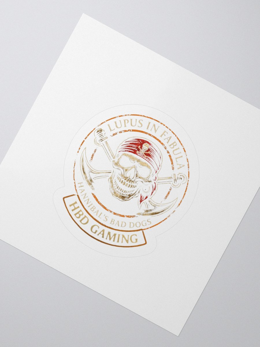 HBD Gaming Transparent Decal product image (4)