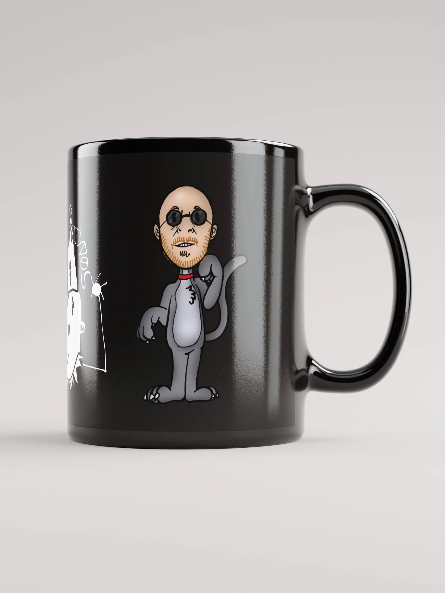 Taza Negra – Lacriñoños Cast Comic product image (1)