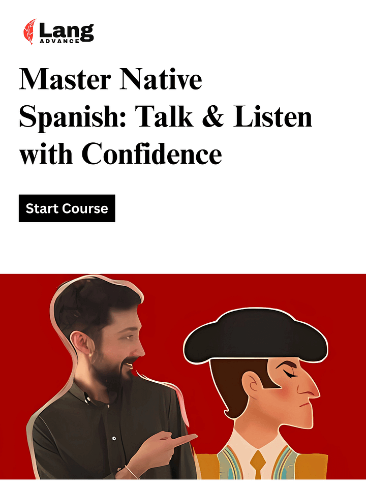 Master Native Spanish | Speaking and Listening Skills product image (1)