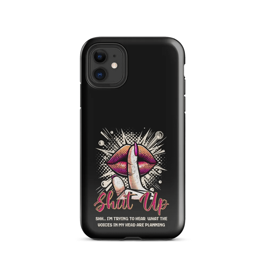 Shut Up iPhone® Tough Case product image (2)