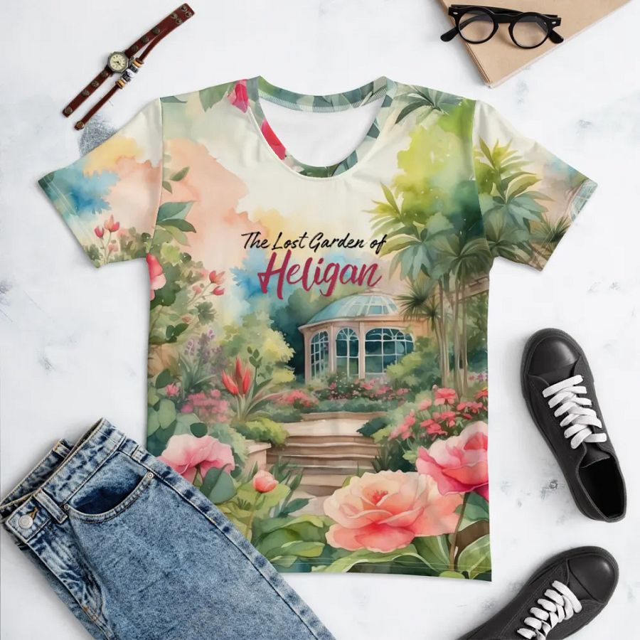 The Lost Garden of Heligan All Over Print T-shirt product image (8)