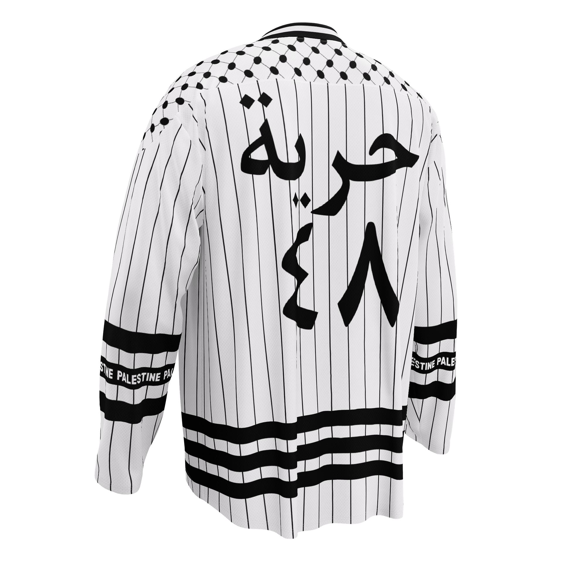 Break The Bars Long Sleeve Palestine Oversized Jersey product image (5)