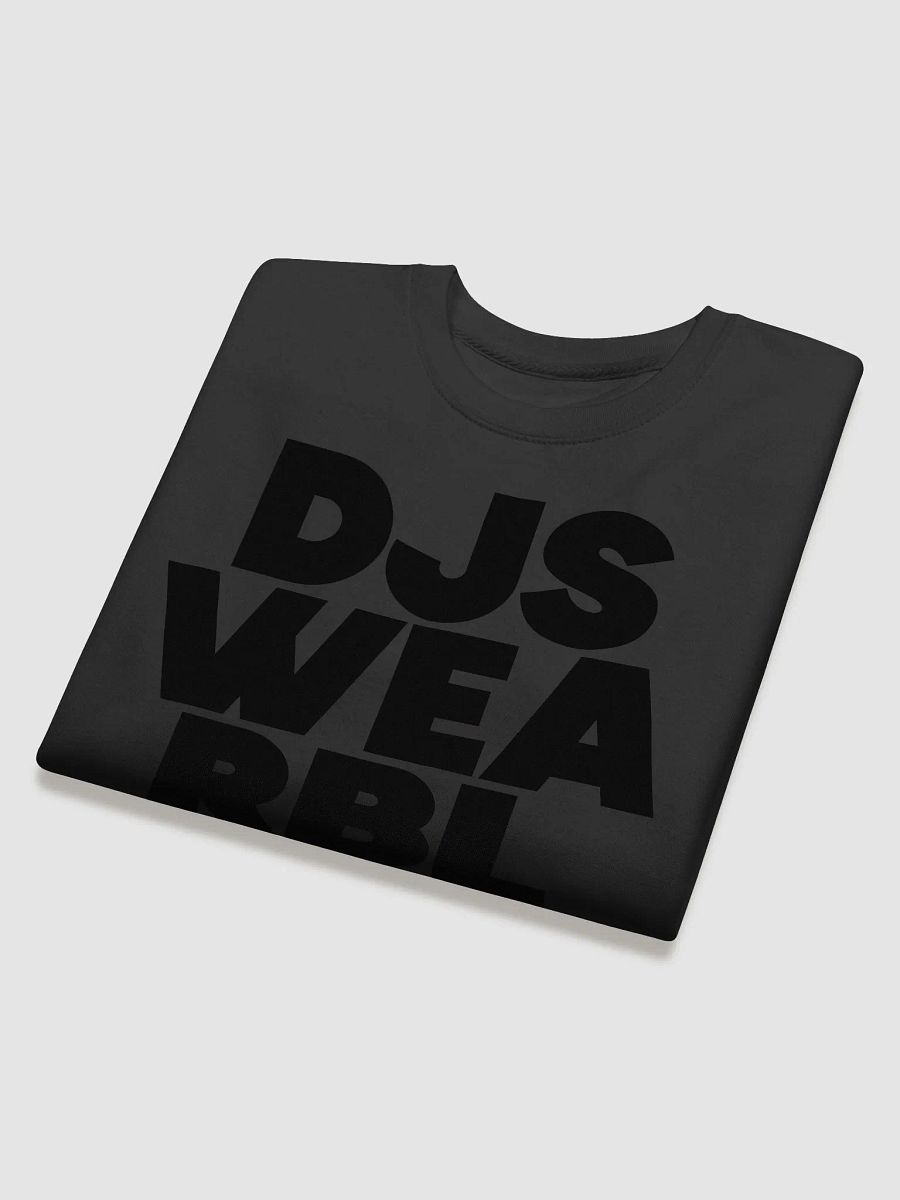 DJs Wear BLACK (black) sweatshirt product image (30)