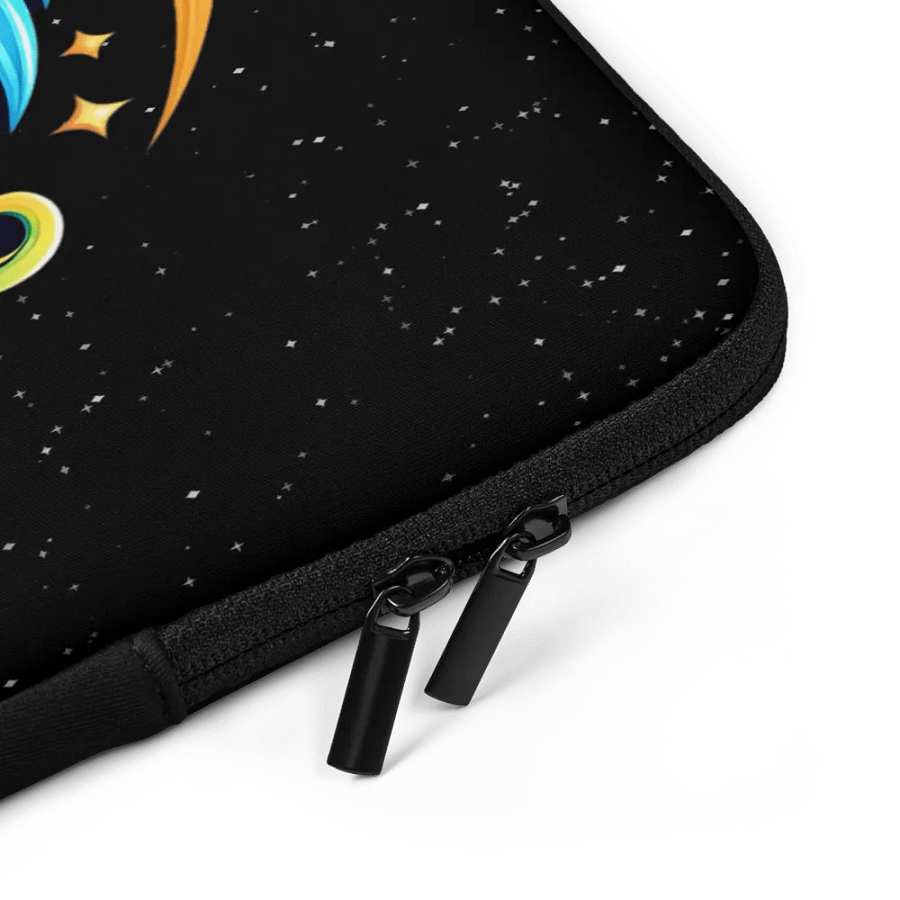 Celestial Crescent Moon Laptop Sleeve product image (4)