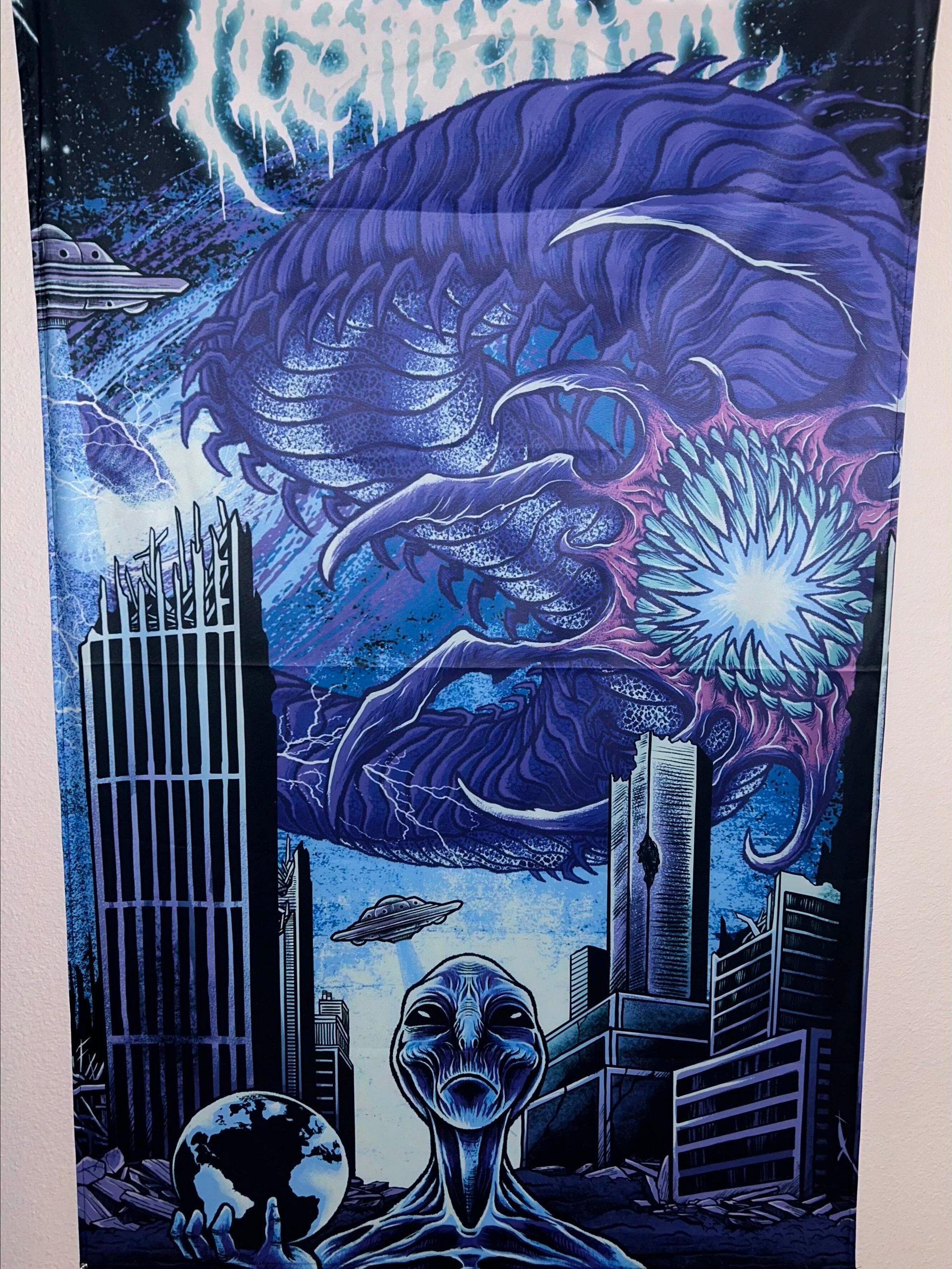 "Leviathan" Wall Flag product image (1)
