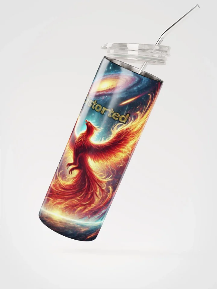 Distorted Album Cover Stainless Steel Tumbler - Show Your Support - Drinkware product image (3)