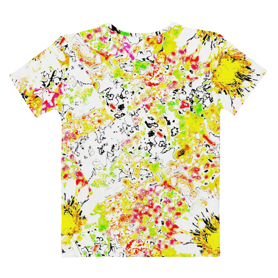 Abstract Vibrant Daisy Flower Women's T Shirt product image (10)