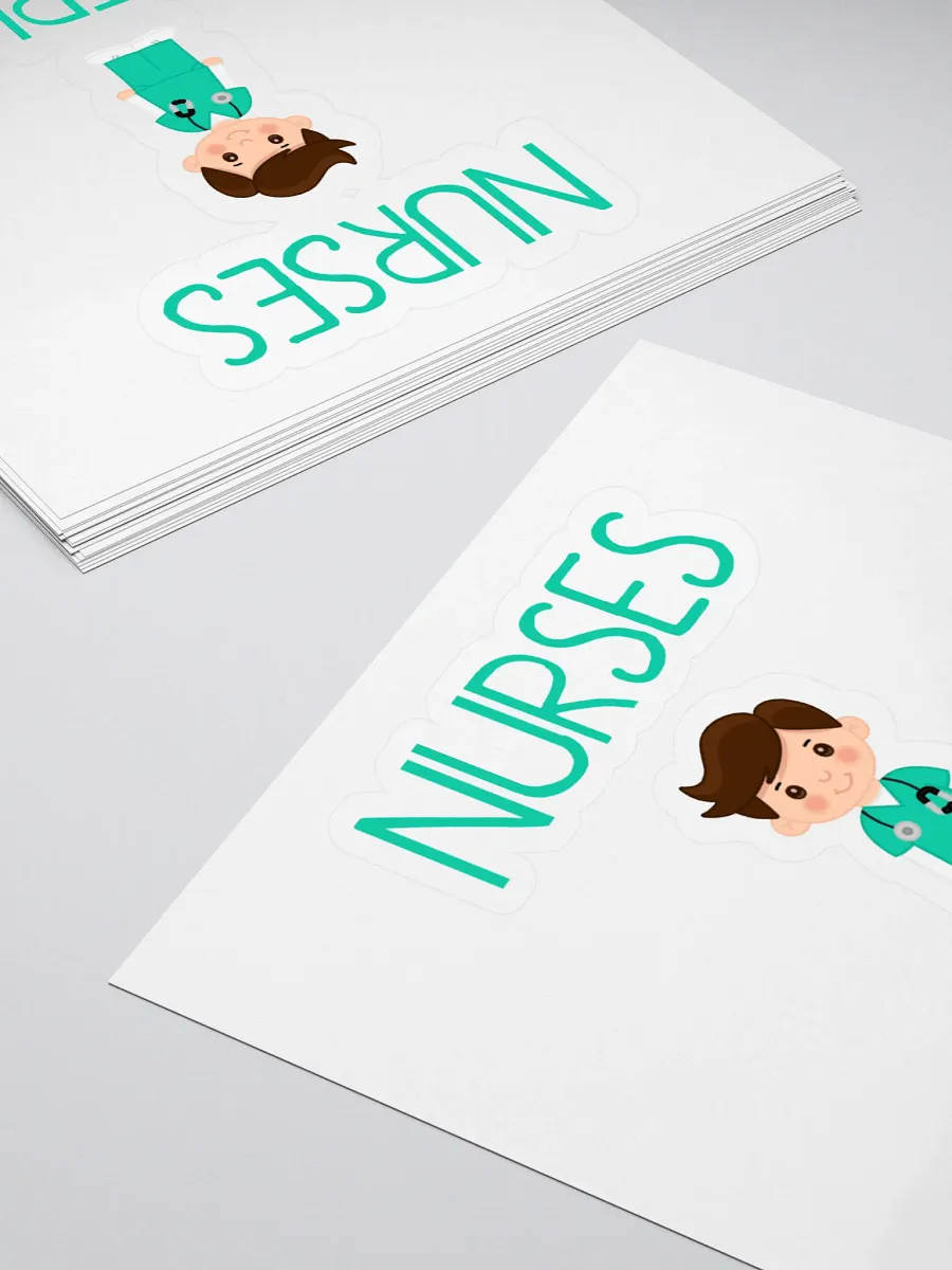 Nurses For Trump (M) Sticker product image (4)