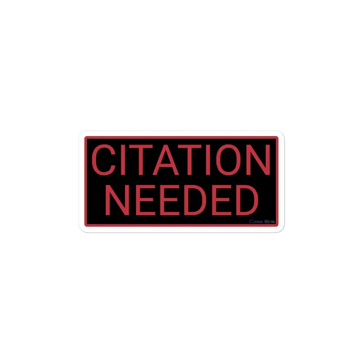 Citation Needed Magnet product image (2)