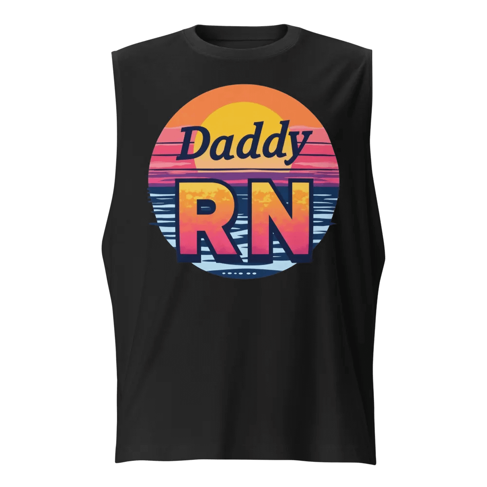 Sunset Daddy RN Muscle Tank product image (1)