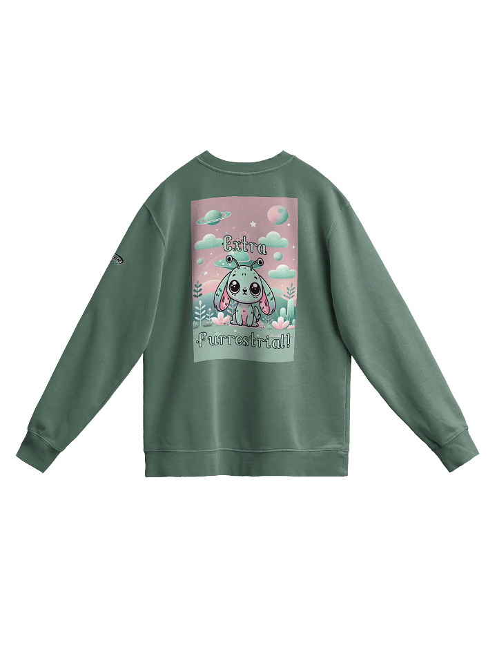 "Extra Furrestrial" Pigment Dyed Sweatshirt product image (19)