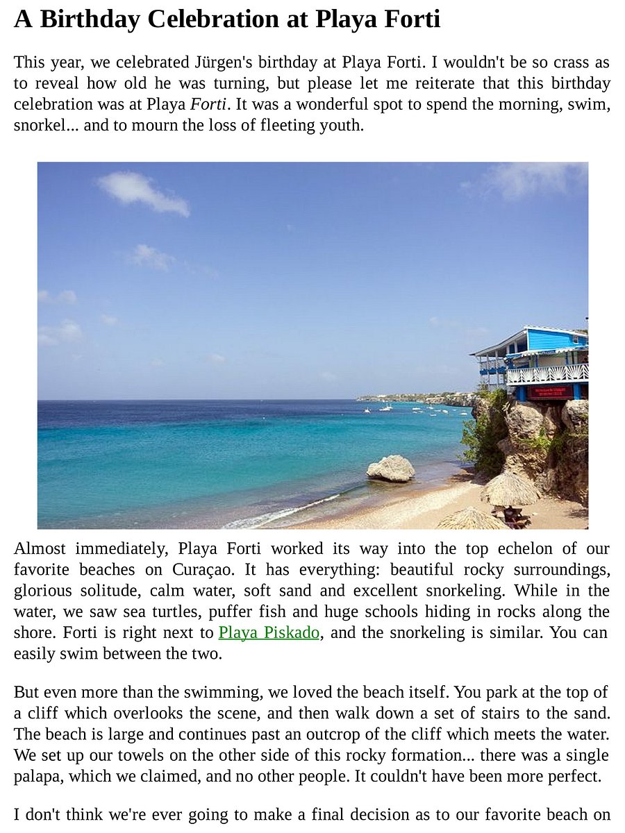 Curacao TRAVEL GUIDE eBook product image (5)