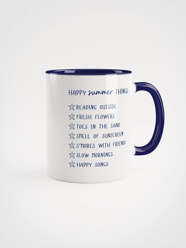 Happy summer things mug product image (1)