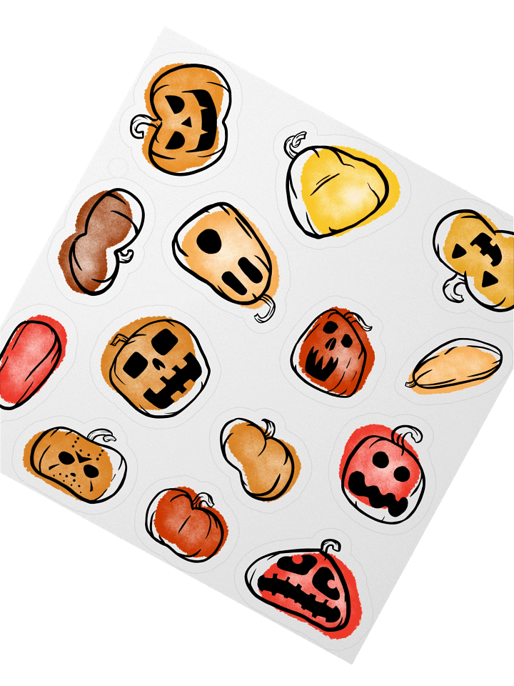 Gourdgeous II - Sticker Sheet product image (2)