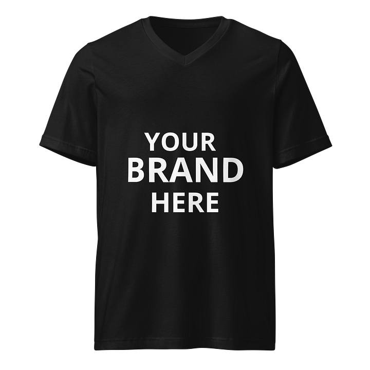 Bella+Canvas Short Sleeve V-Neck Jersey T-Shirt product image (1)