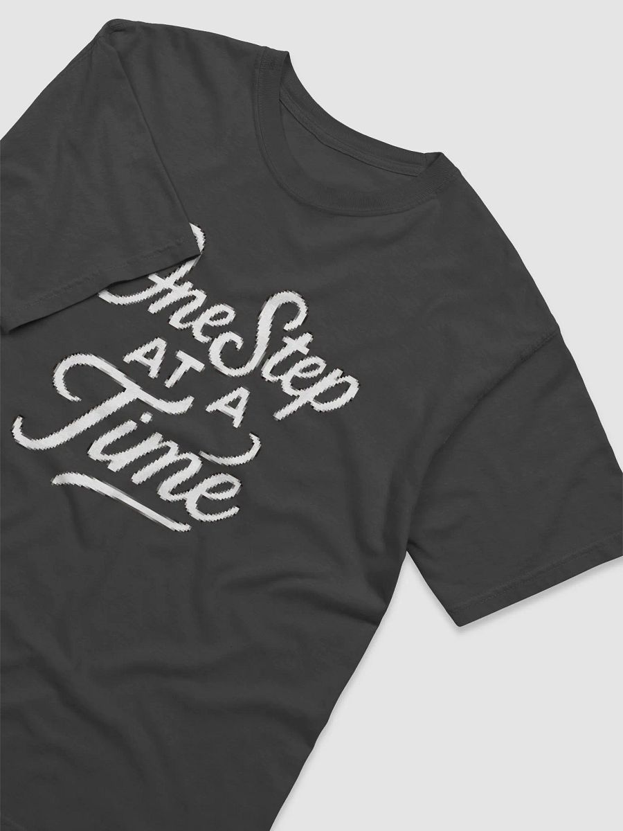One step at a time pixelated T-SHIRT Design product image (3)