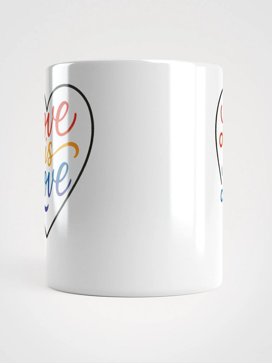 Love is Love Pride LGBTQ+ Rainbow Heart Mug product image (15)