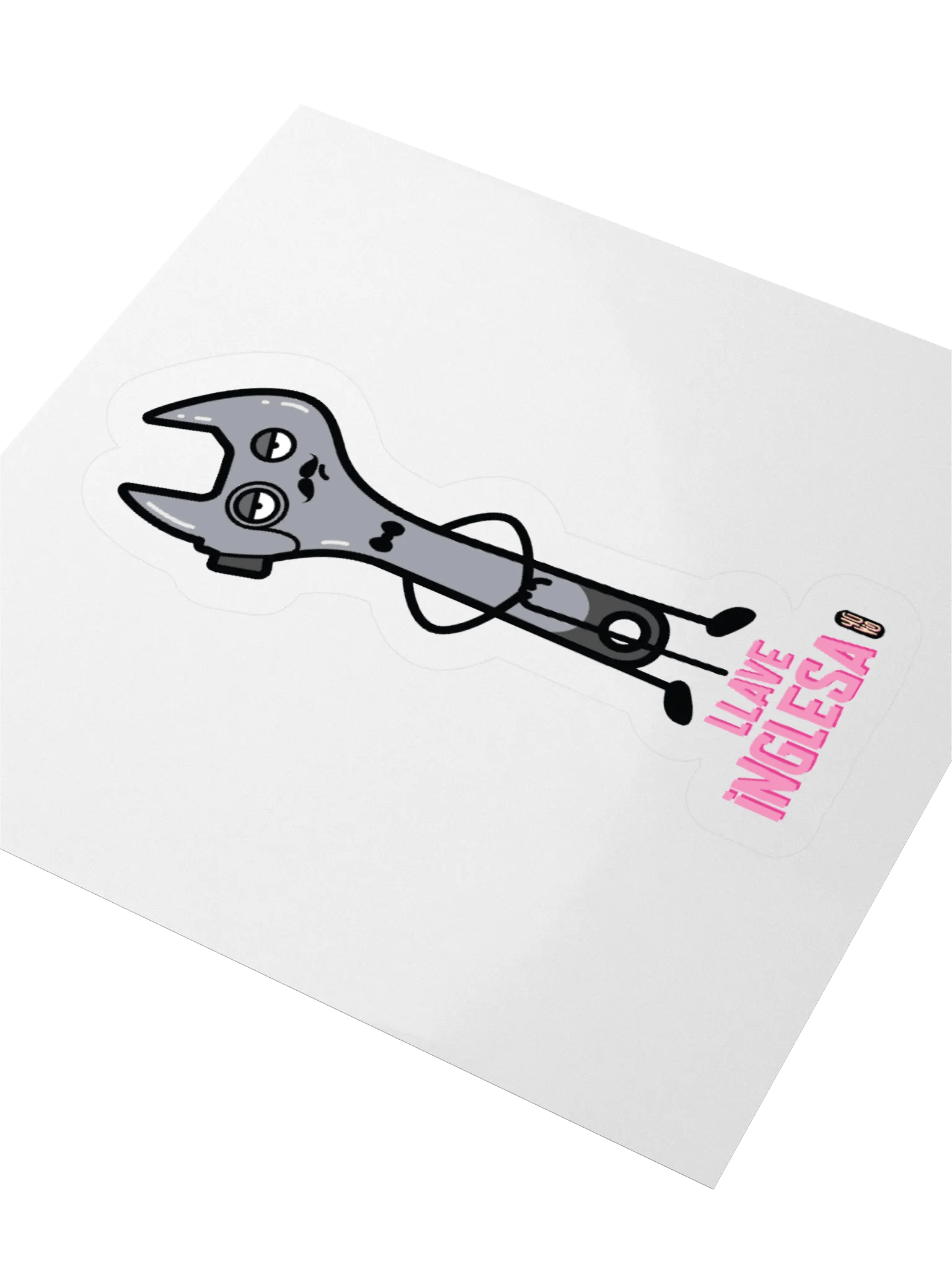Llave Inglesa - Sticker (Kiss Cut) product image (3)
