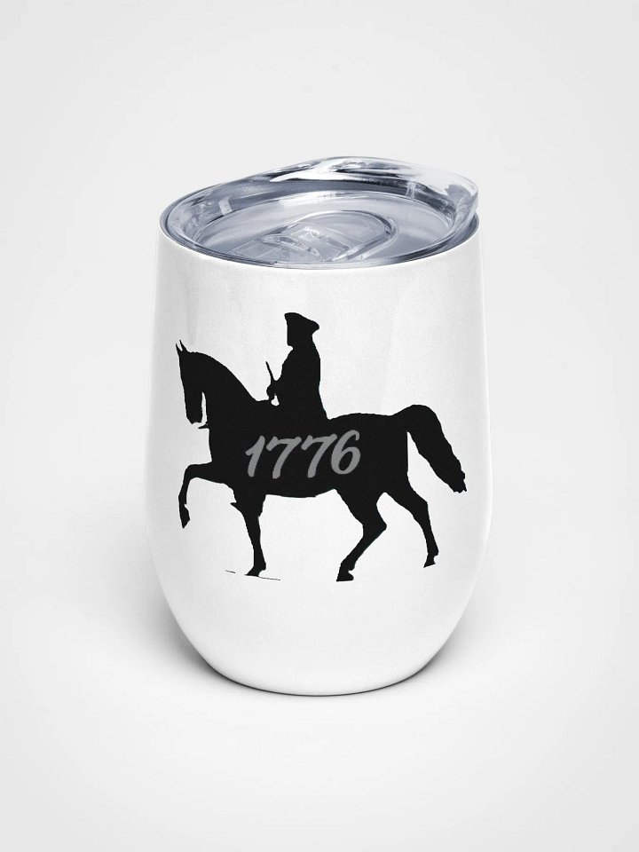 1776 Colonial Rider Wine Tumbler product image (1)
