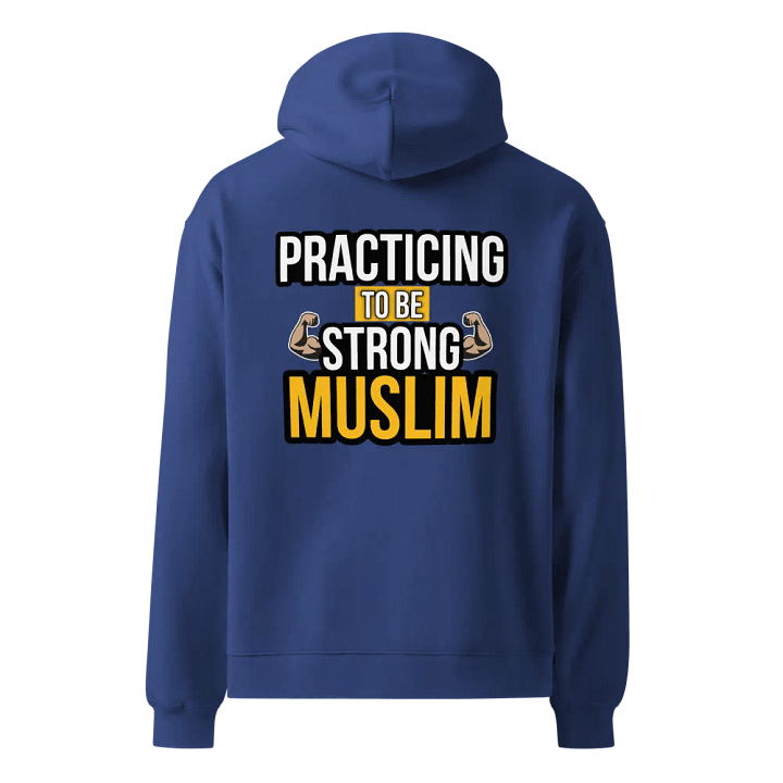 Strong Muslim Flex Oversized Hoodie product image (1)