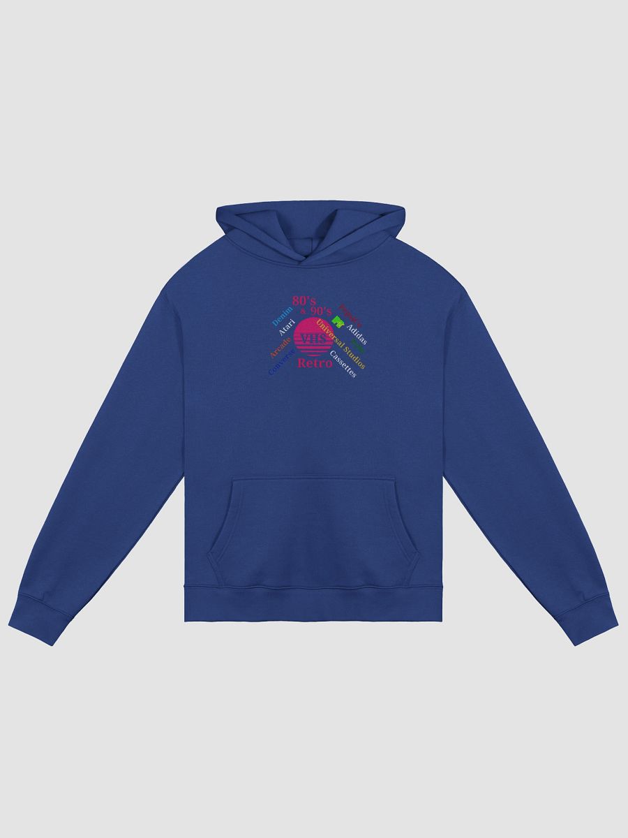 Retro VHS Collage Oversized Hoodie product image (1)