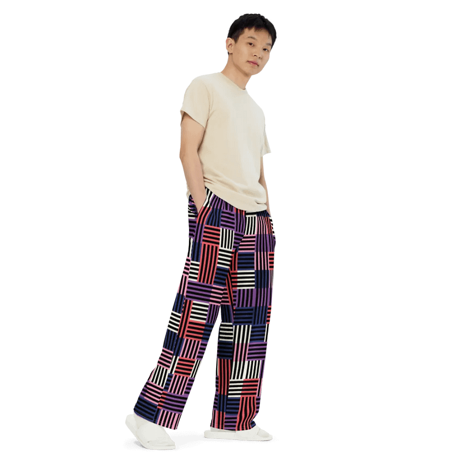 BUIII Minimalism: Amethyst Dawn Wide-Leg Pants product image (7)