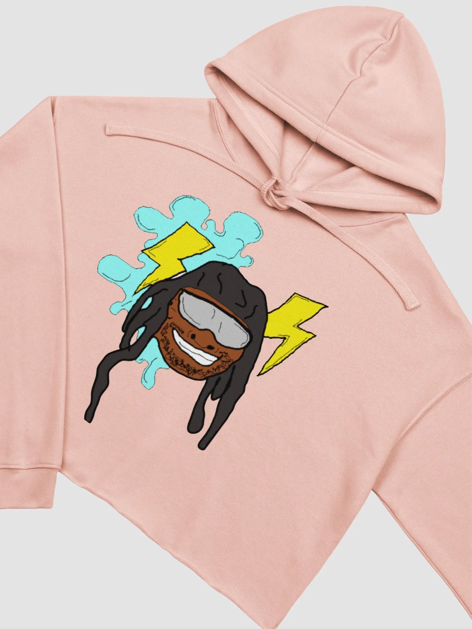 Tsu Flash Logo Womans Crop Hoodie product image (2)