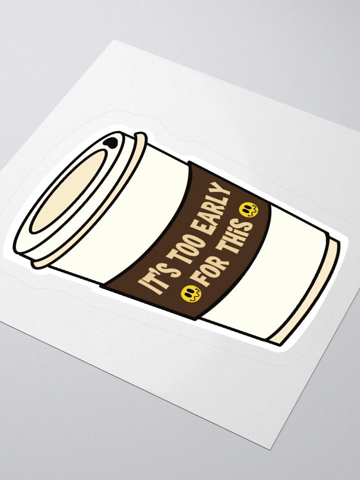 Early Morning Vibes Sticker Set product image (3)