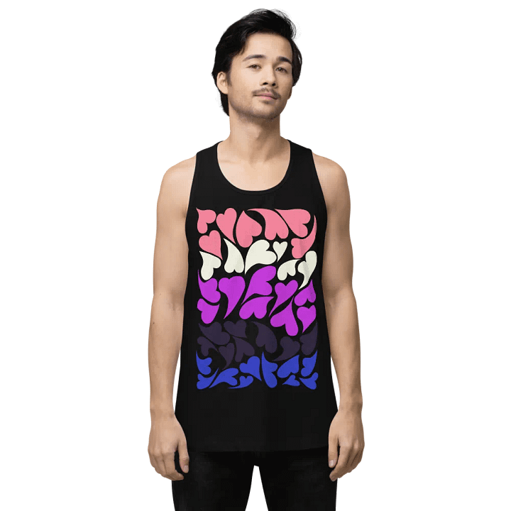 Nestled PRIDE Genderfluid Tank Top product image (1)