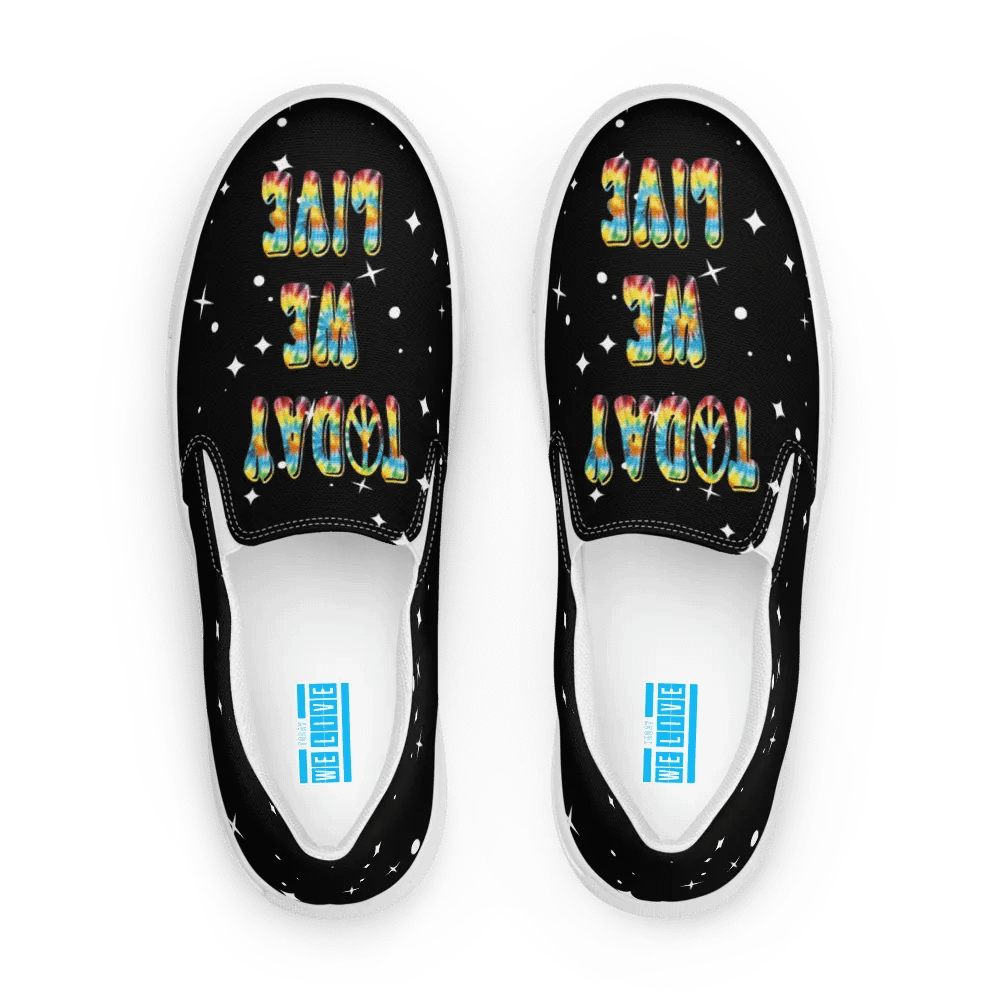 Peace sign womens slip-ons product image (8)