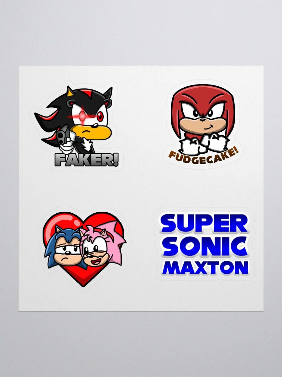 SuperSonicMaxton Sticker Pack product image (1)