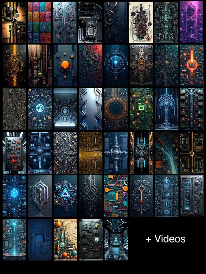 94 AI Circuit Boards : Wallpapers & Lock Screen Videos product image (2)