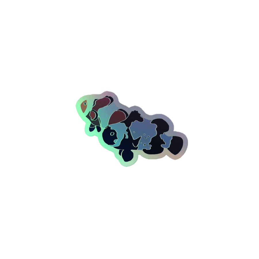 Clownfish Holo Sticker product image (1)