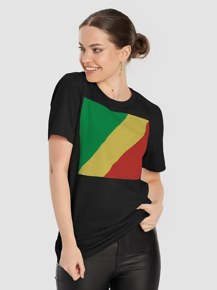 Unisex Republic of the Congo Flag T-Shirt - Soft Cotton, Exclusive Design product image (1)