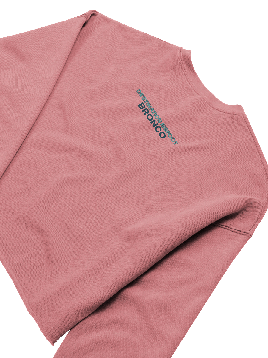 Destination Bigfoot Bronco Best Friend's Bella+Canvas Women's Fleece Crop Sweatshirt (Multiple Colors Available) product image (17)