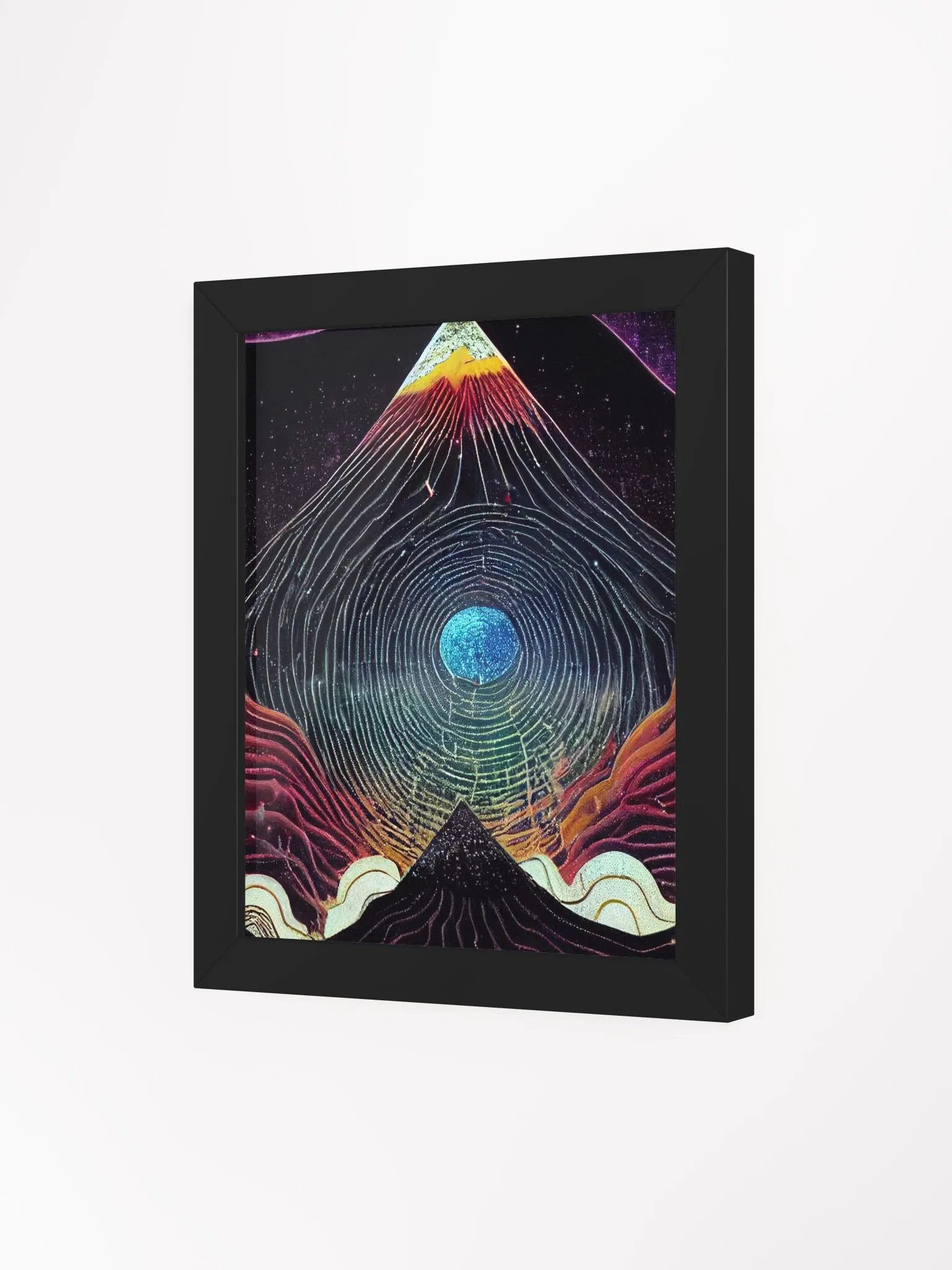 Vibrant Ayous Wood Framed Matte Poster product image (16)