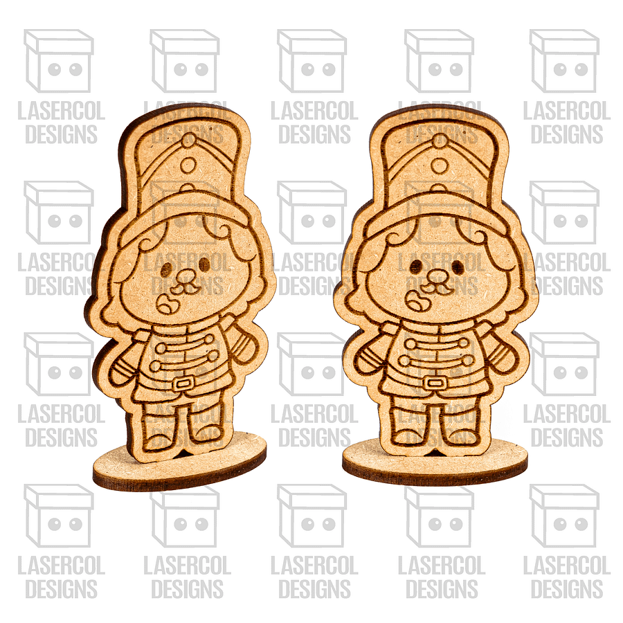 Christmas Characters Cut Outs with Base - Laser Cut Files product image (7)