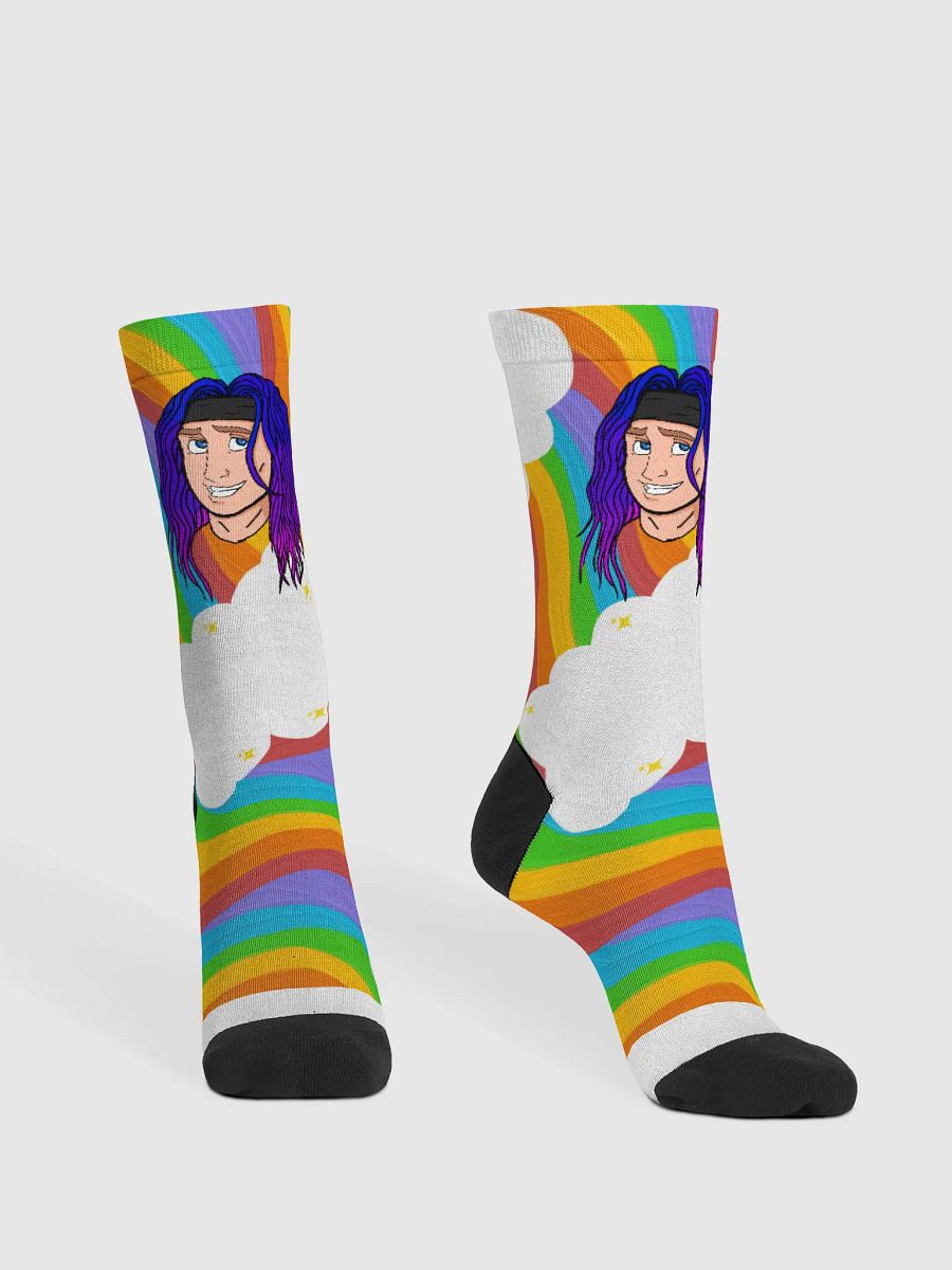 Rainbow king socks product image (2)