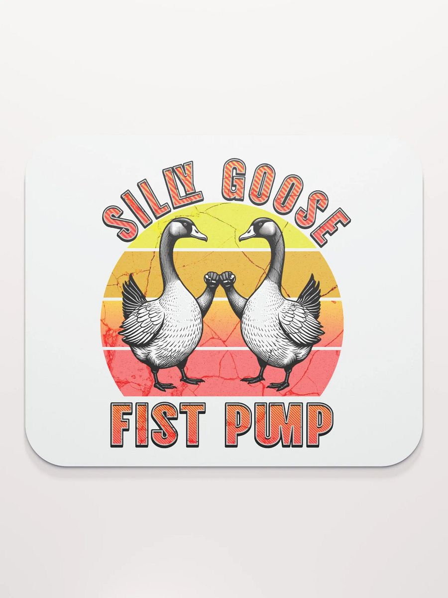 Silly Goose Fist Pump Mouse Pad product image (2)