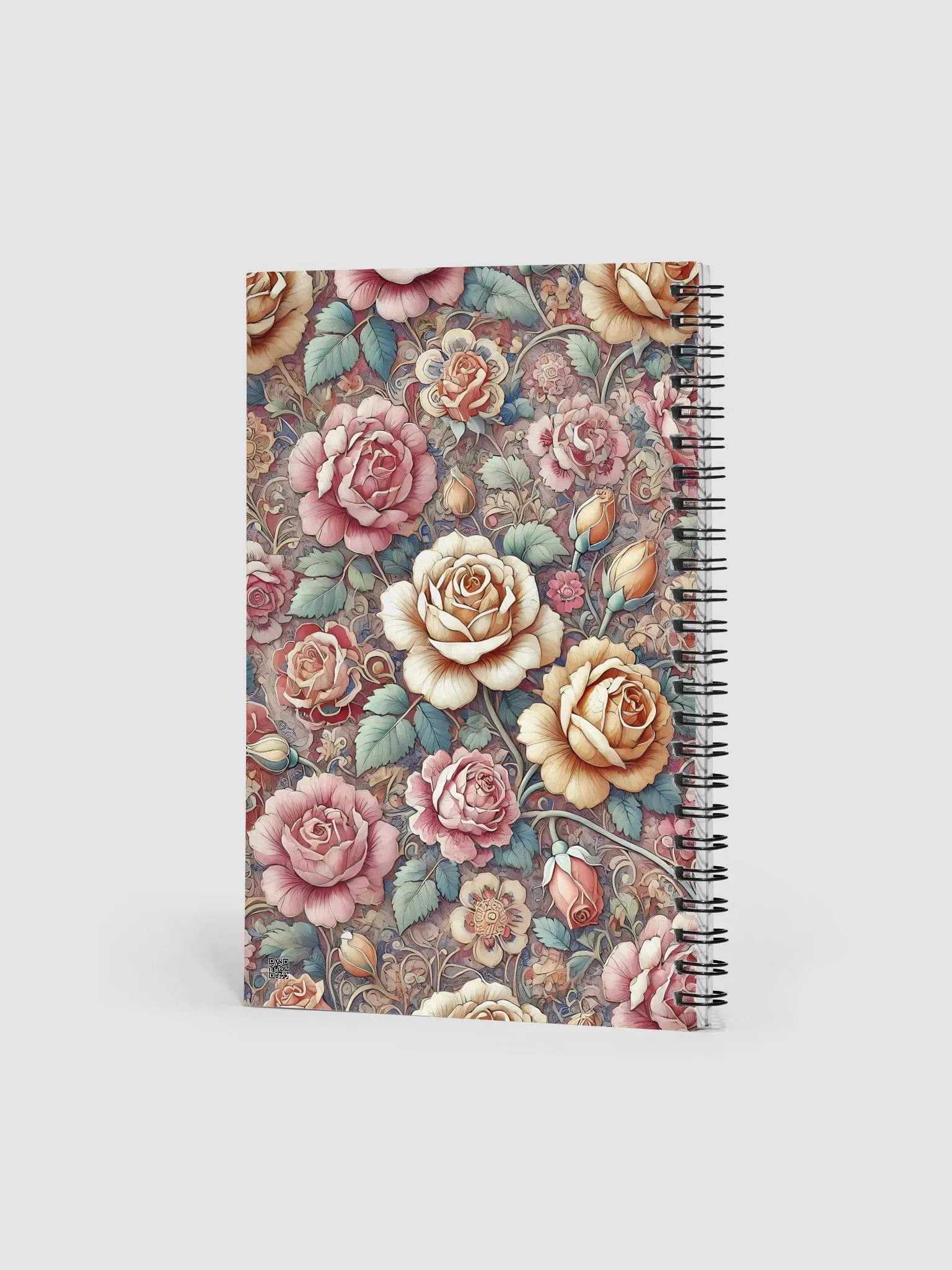 Royal Floral Spiral Notebook product image (2)