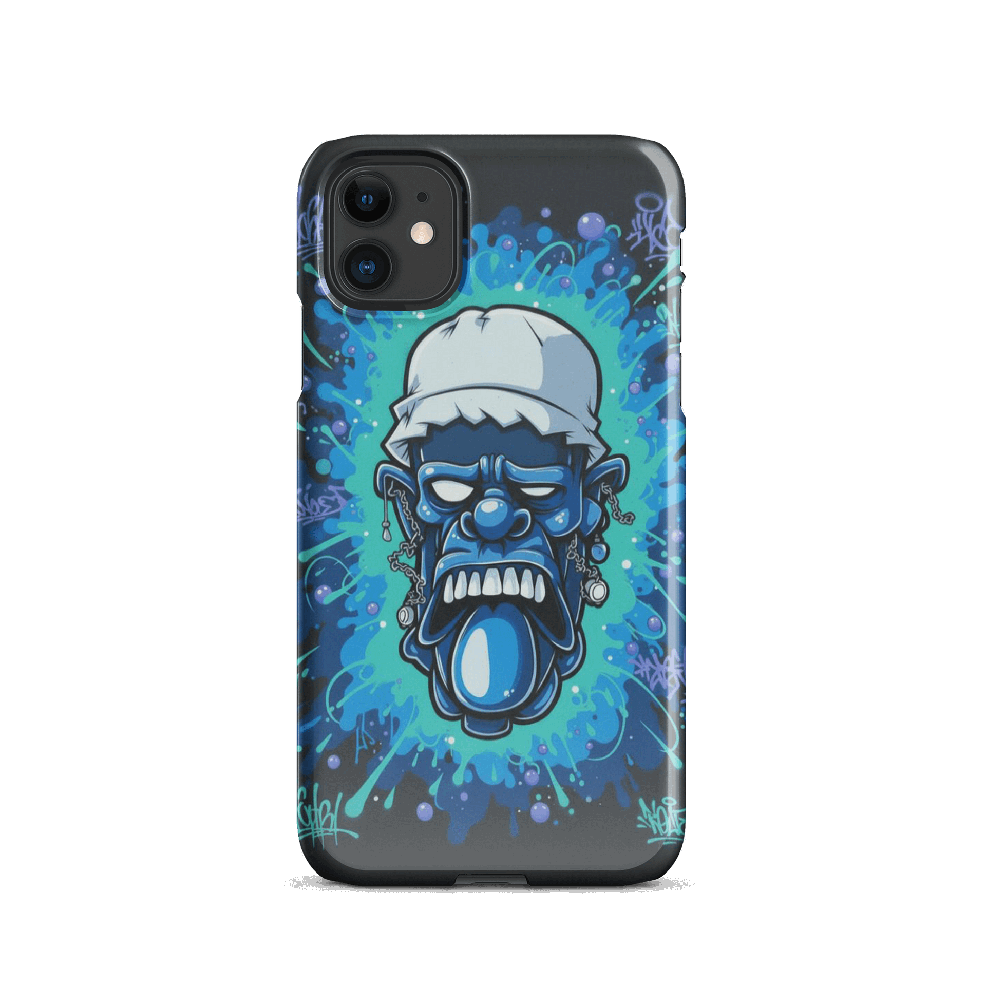 Graffiti Blue Tongue Case For iPhone® product image (47)