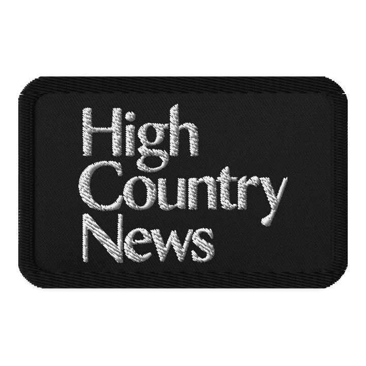 High Country News patch product image (1)
