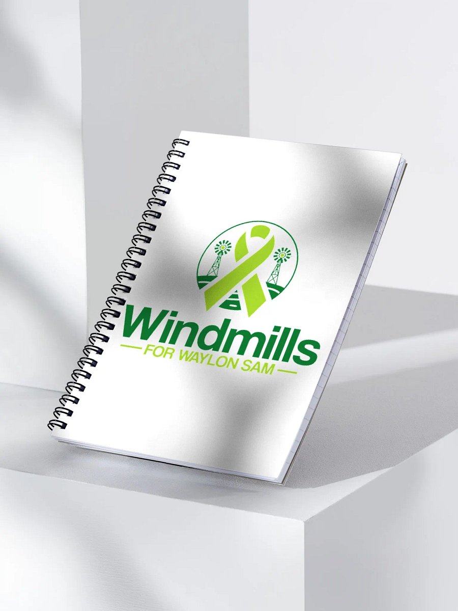 Windmills For Waylon Sam Notebook product image (3)