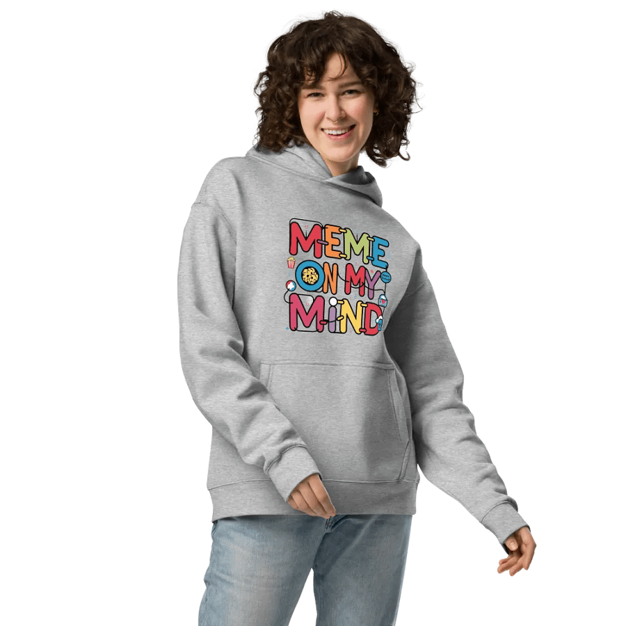 Meme On My Mind Oversized Hoodie product image (33)