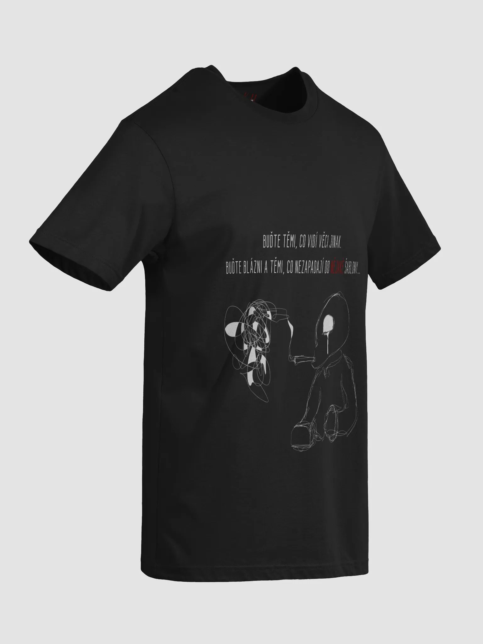 Blázni Black T-shirt product image (3)
