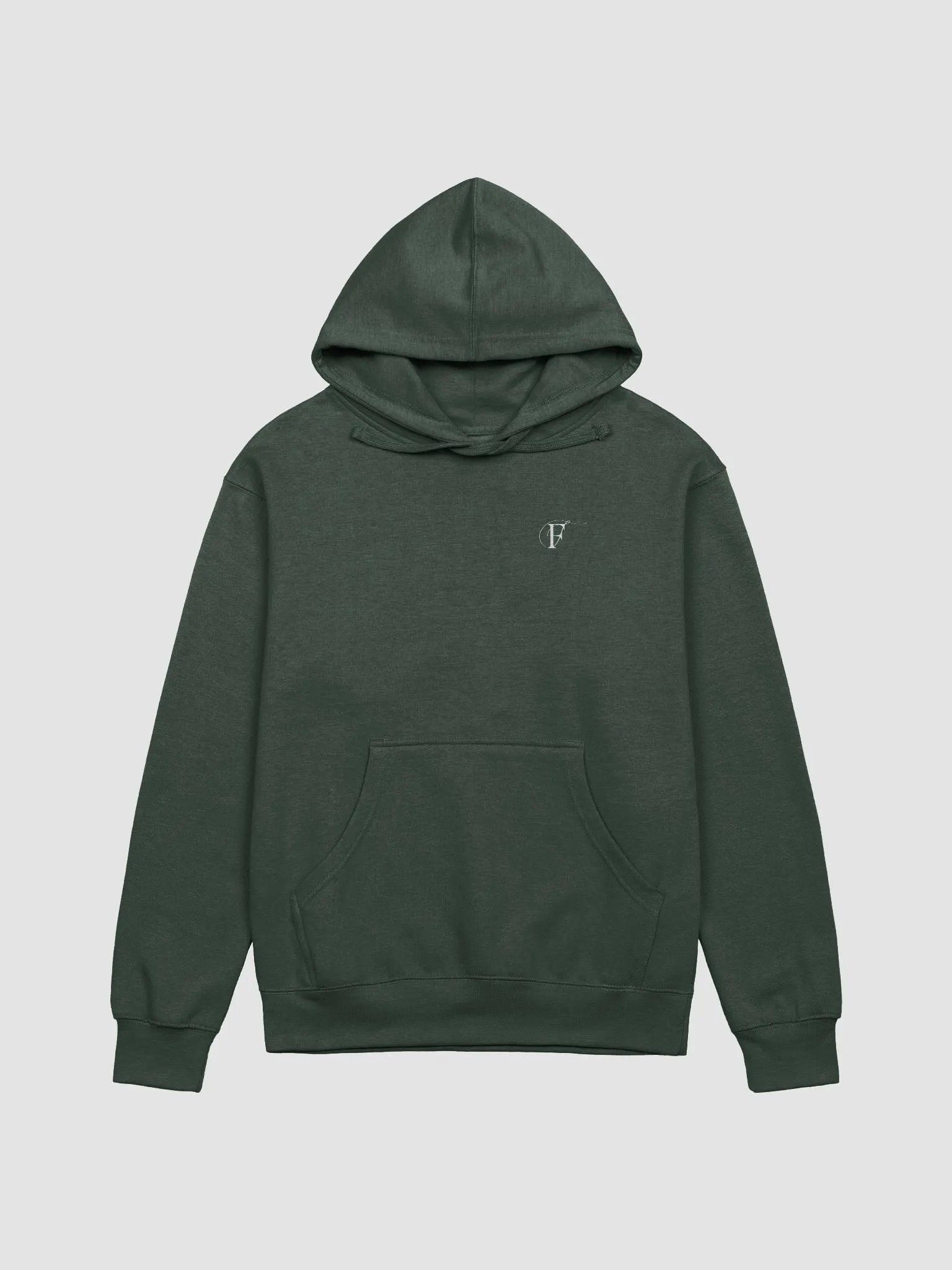 Elegant F Swirl Unisex Hoodie product image (5)