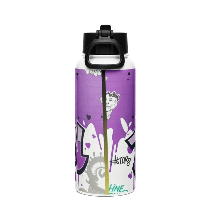 Menacing Jester Stainless Steel Water Bottle product image (2)